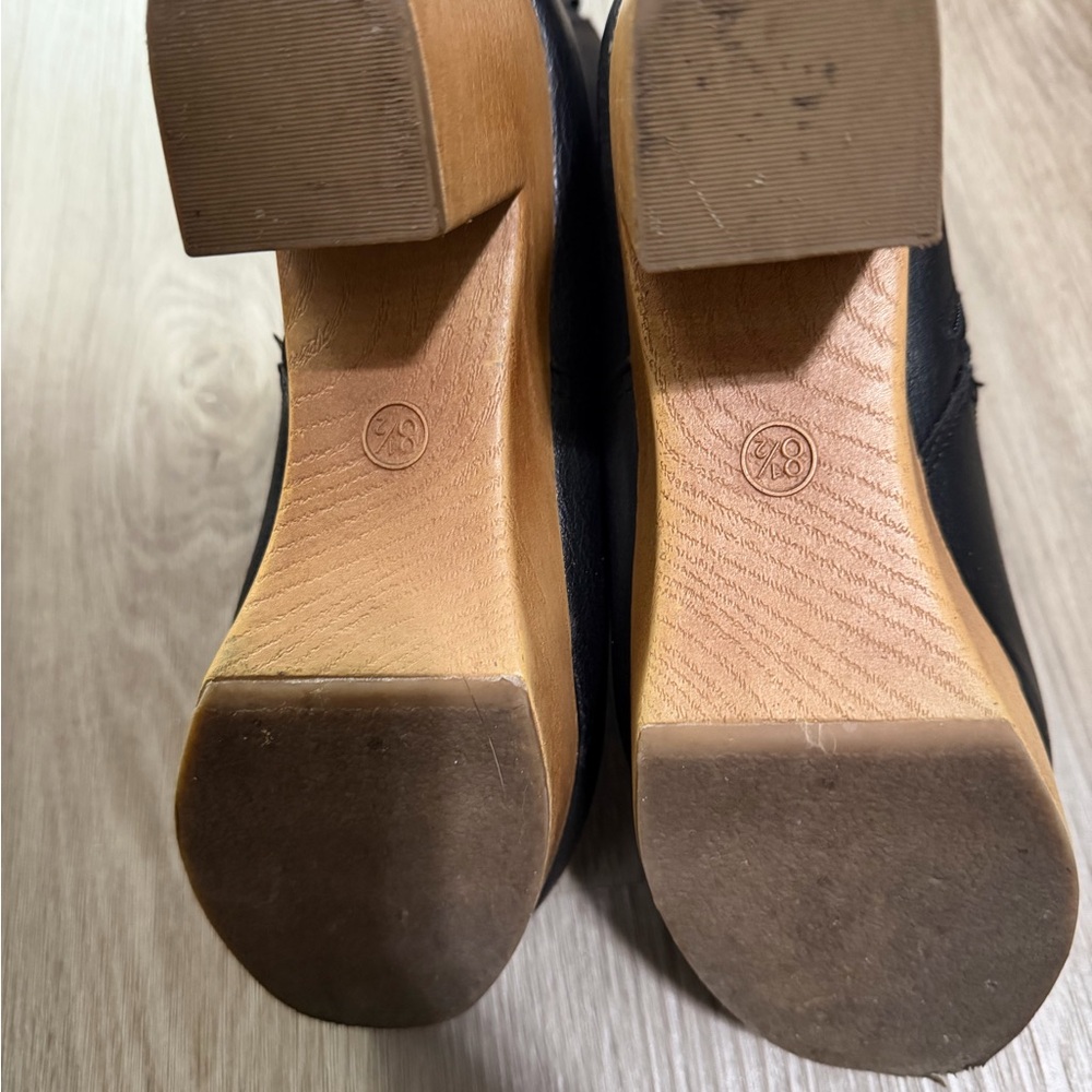 Universal Thread Black Platform Ankle Booties-8.5 - image 3